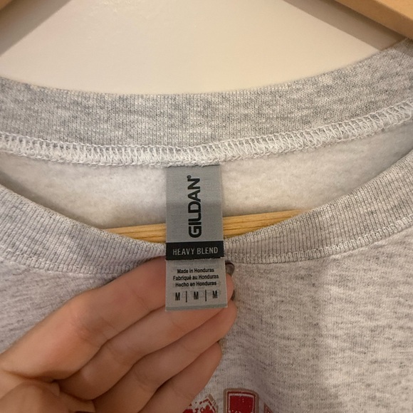 Gildan Gray San Francisco Football Crewneck Sweater - Picture 3 of 3